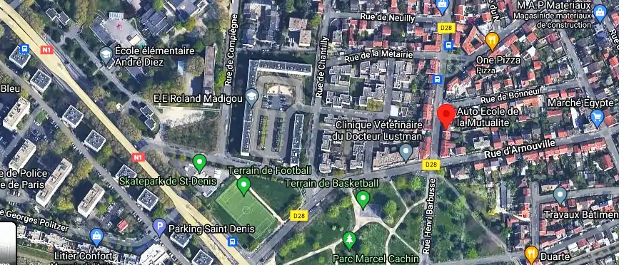 Permis auto Ecole à Saint-Denis