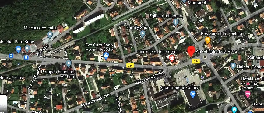 Permis auto Ecole à Audincourt