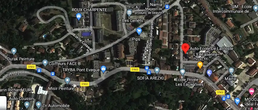 Permis auto Ecole à Pont-Évêque