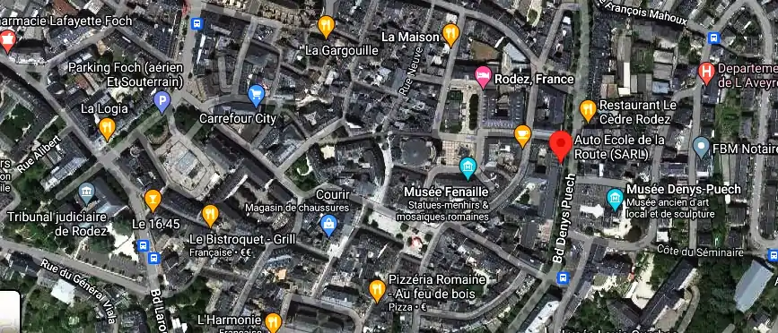 Permis auto Ecole à Rodez