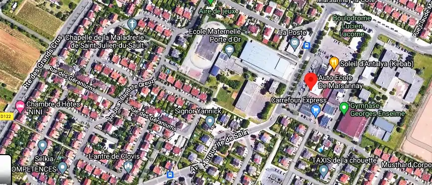 Permis auto Ecole à Marsannay-la-Côte