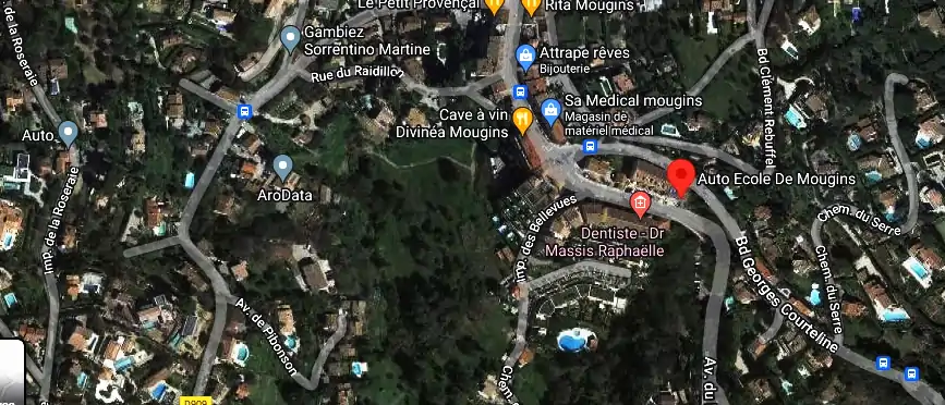 Permis auto Ecole à Mougins