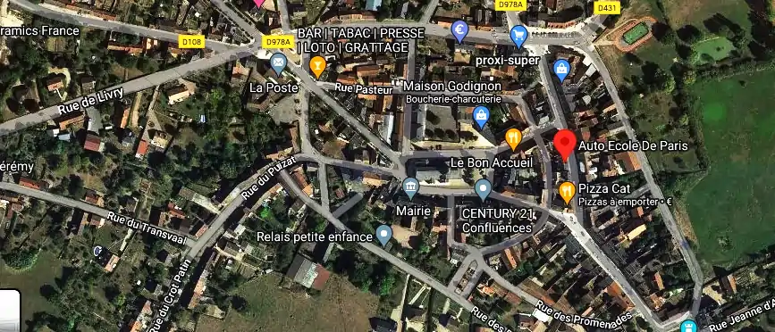 Permis auto Ecole à Saint-Pierre-le-Moûtier