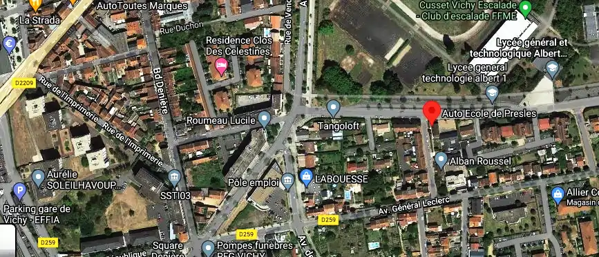 Permis auto Ecole à Cusset