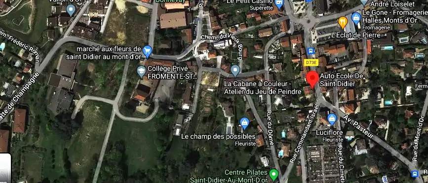 Permis auto Ecole à Saint-Didier-au-Mont-d'Or