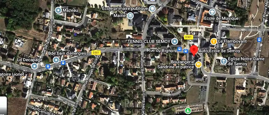 Permis auto Ecole à Semoy