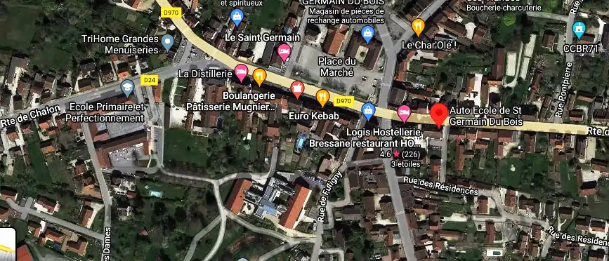 Permis auto Ecole à Saint-Germain-du-Bois