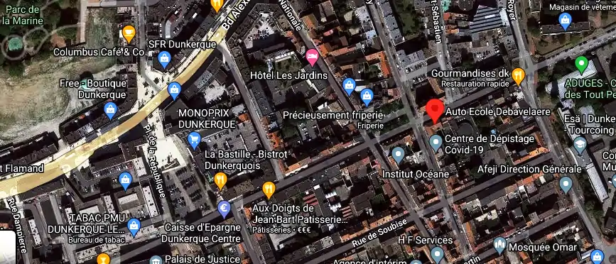 Permis auto Ecole à Dunkerque