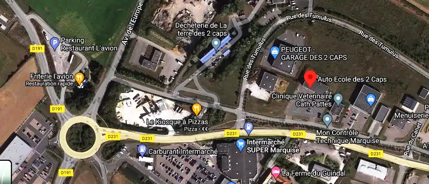 Permis auto Ecole à Marquise