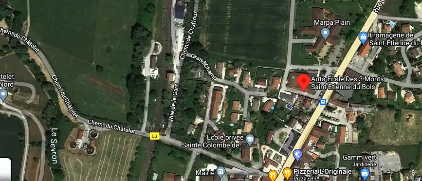 Permis auto Ecole à Saint-Étienne-du-Bois