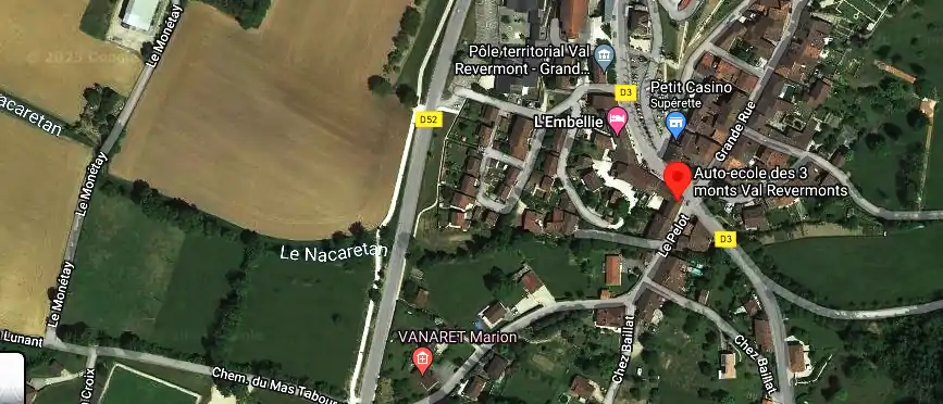 Permis auto Ecole à Val-Revermont