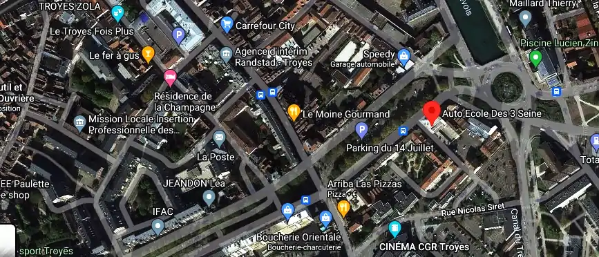 Permis auto Ecole à Troyes