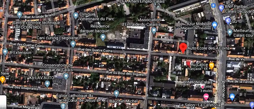 Permis auto Ecole à Calais