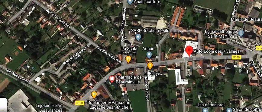 Permis auto Ecole à Beaurainville