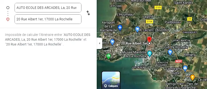 Permis auto Ecole à La Rochelle