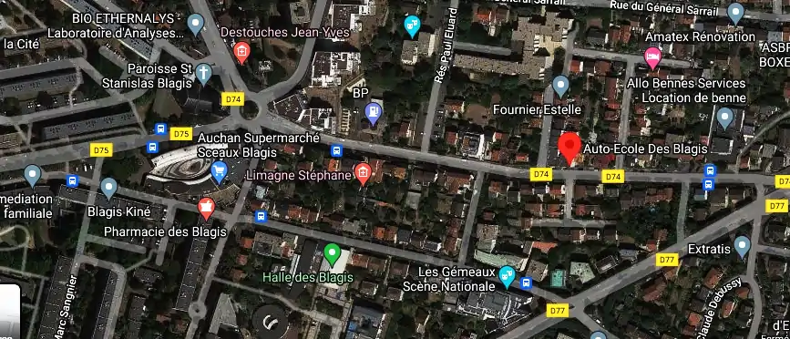 Permis auto Ecole à Bagneux