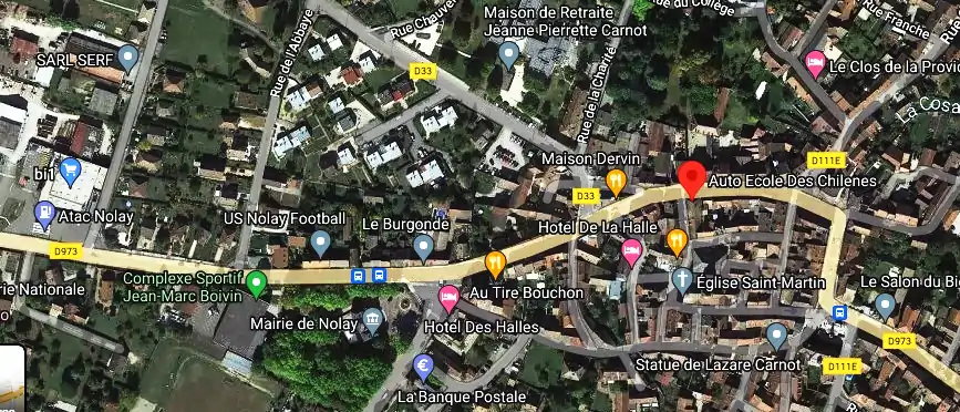 Permis auto Ecole à Nolay