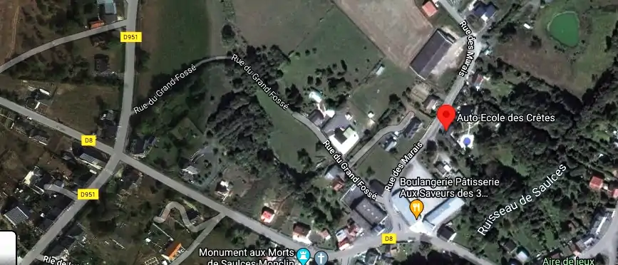 Permis auto Ecole à Saulces-Monclin