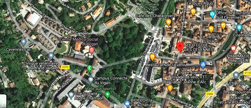 Permis auto Ecole à Le Vigan