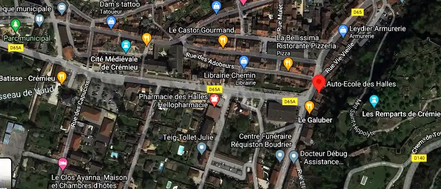 Permis auto Ecole à Crémieu