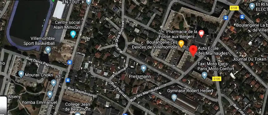 Permis auto Ecole à Villemomble