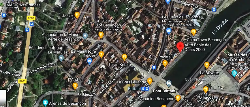 Permis auto Ecole à Besançon