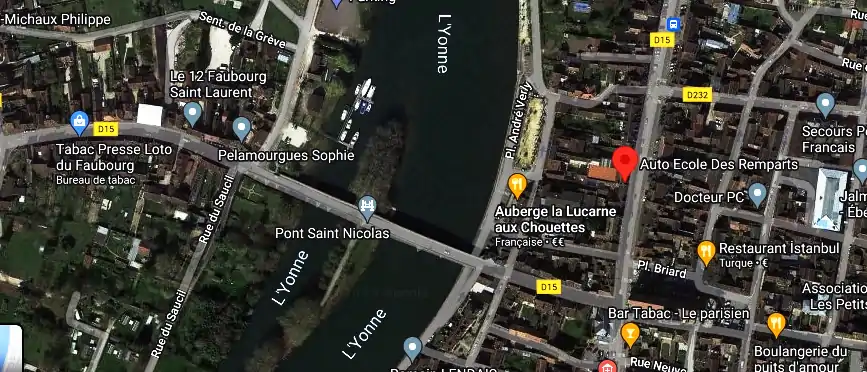 Permis auto Ecole à Villeneuve-sur-Yonne