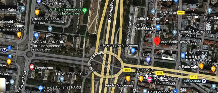 Permis auto Ecole à Saint-Mandé