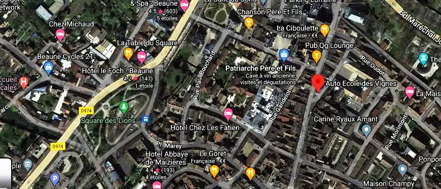 Permis auto Ecole à Beaune