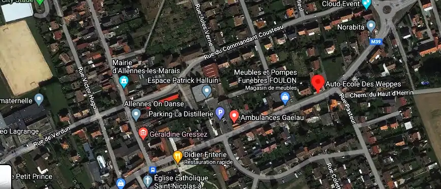 Permis auto Ecole à Allennes-les-Marais