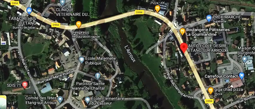 Permis auto Ecole à Étang-sur-Arroux