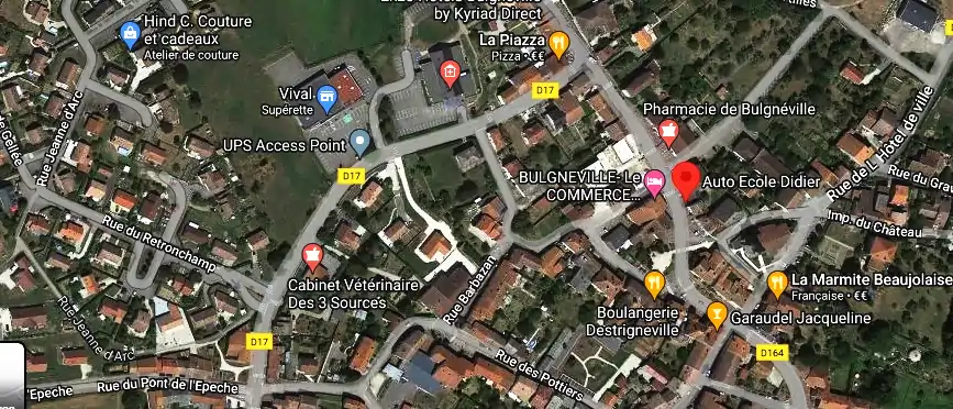 Permis auto Ecole à Bulgnéville