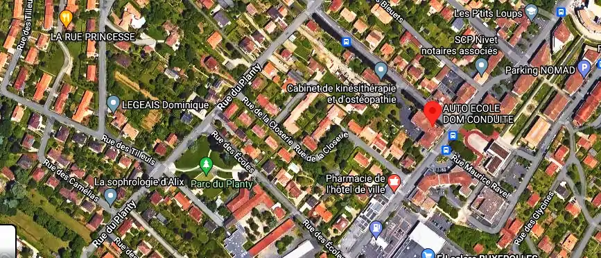 Permis auto Ecole à Buxerolles