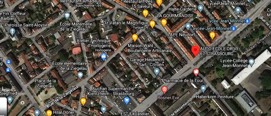 Permis auto Ecole à Strasbourg