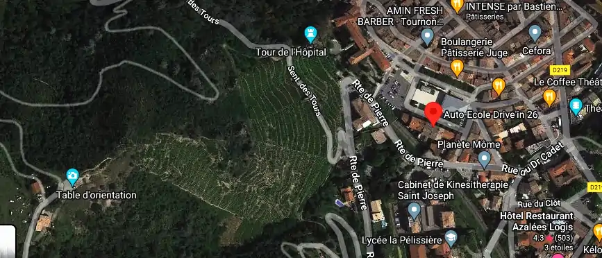 Permis auto Ecole à Tournon-sur-Rhône