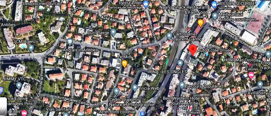 Permis auto Ecole à Antibes