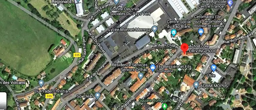 Permis auto Ecole à Aurillac