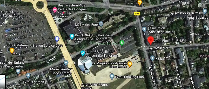 Permis auto Ecole à Évreux