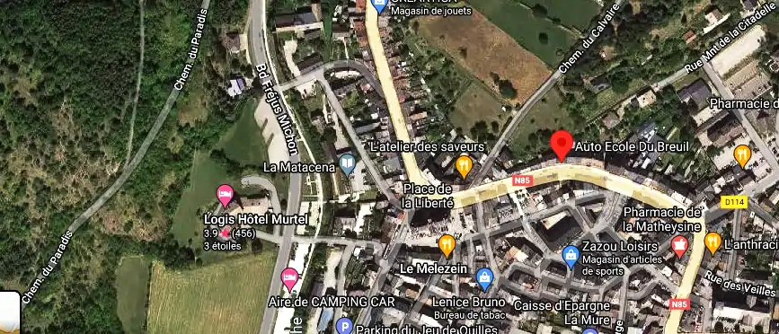 Permis auto Ecole à La Mure