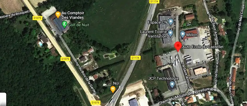 Permis auto Ecole à Montagnat