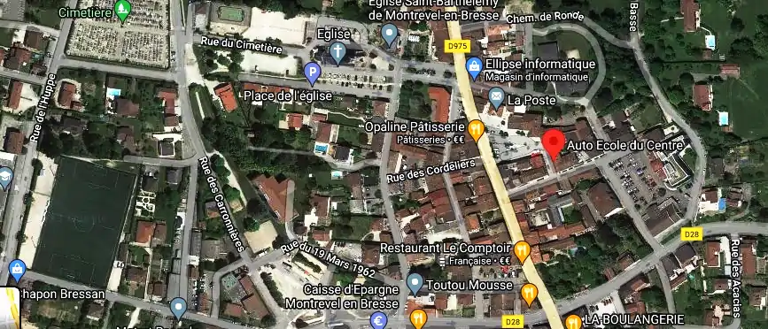 Permis auto Ecole à Montrevel-en-Bresse