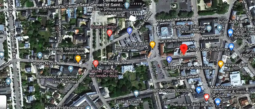 Permis auto Ecole à Soissons