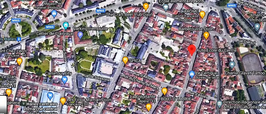 Permis auto Ecole à Dijon