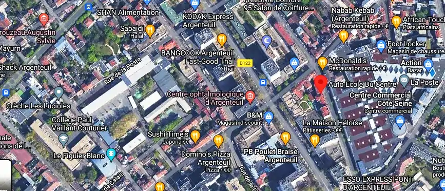 Permis auto Ecole à Argenteuil