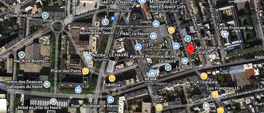 Permis auto Ecole à Le Havre