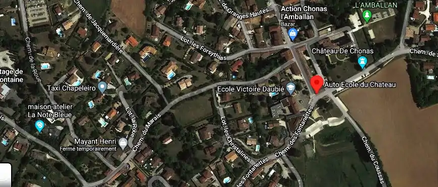 Permis auto Ecole à Chonas-l'Amballan