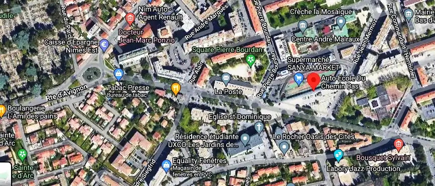 Permis auto Ecole à 30000 Nîmes