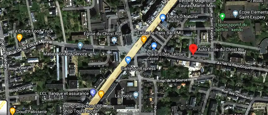 Permis auto Ecole à Tours