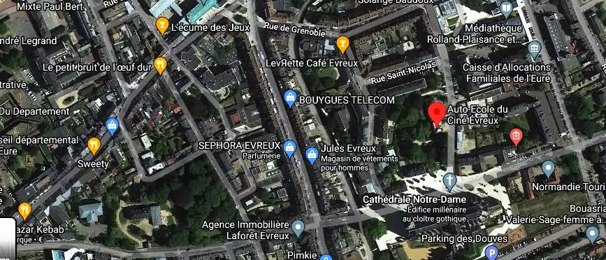 Permis auto Ecole à Évreux