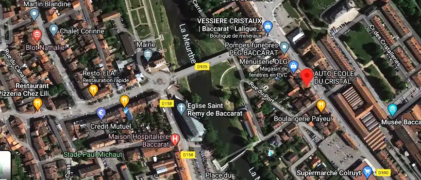 Permis auto Ecole à Baccarat